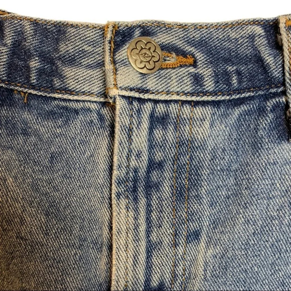 Vintage distressed floral Embroidered Y2K Shorts - Picture 7 of 12